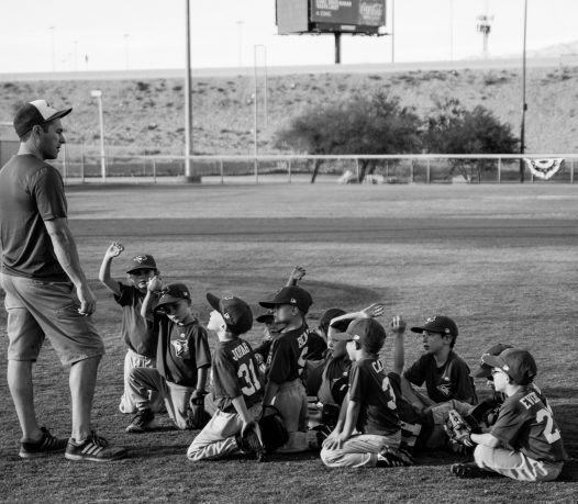 greyscale registration for baseball with coach